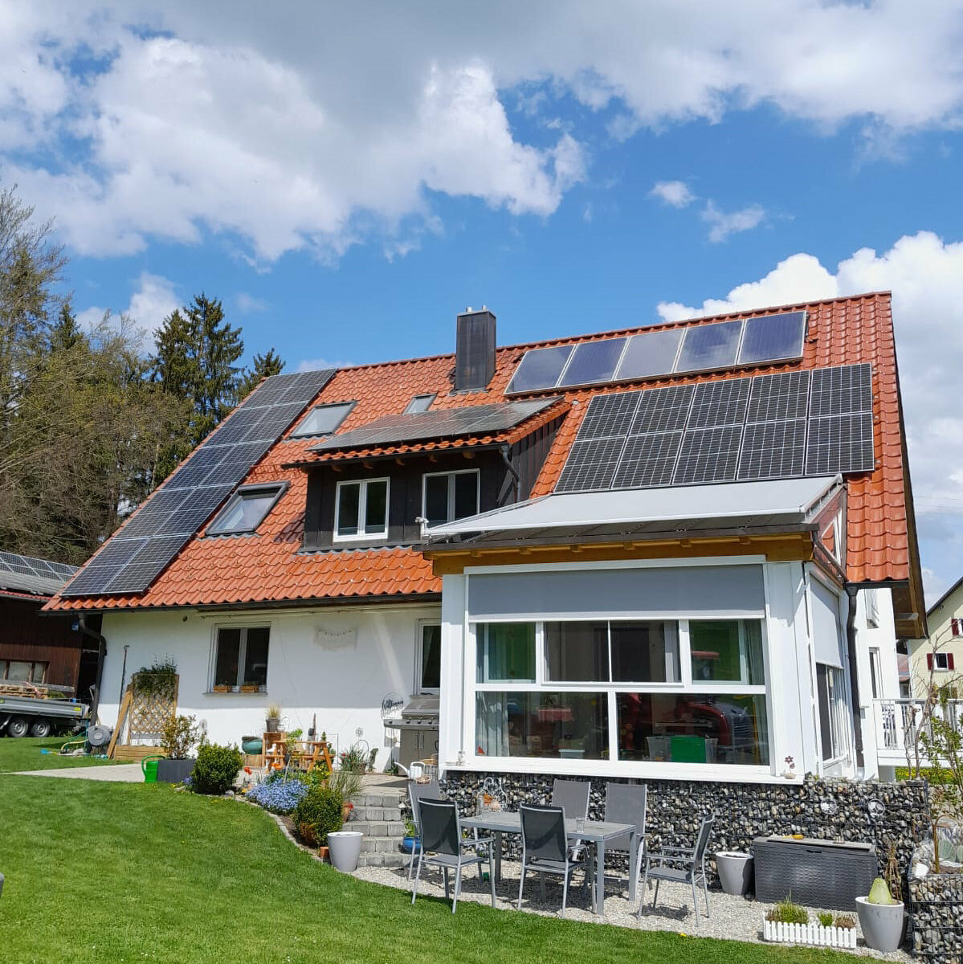 Sistema fotovoltaico Leutkirch im Allgäu Germania – PV Modulo WST-375MGL